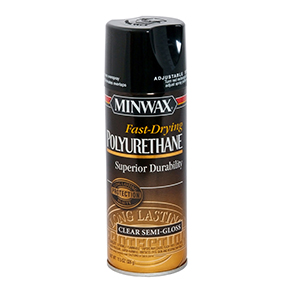 Minwax Clear Semi-Gloss Fast-drying Polyurethane 11.5 oz